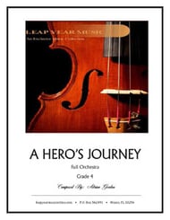 A Hero's Journey Orchestra sheet music cover Thumbnail